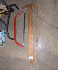 R.H. Smart Adv. ruler, bow saw & Drywall square