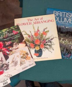 Pressed Flowers, Flower arranging & British Columbia books