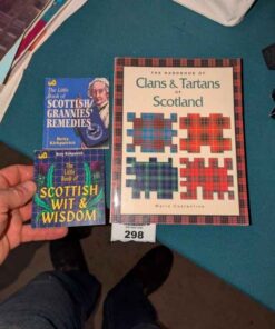 Scottish Tartans, Remedies and Wisdom book titles