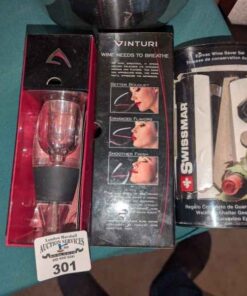 Wine Aerator, serving set