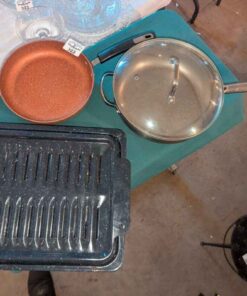 Baking grill and Stove top skillets