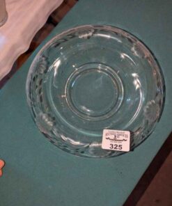 Cornflower bowl with folded edge