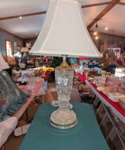 Cut Glass Table lamp