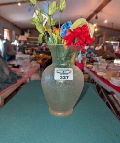 Vase with Artificial Flowers