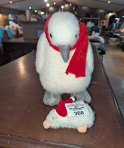 Plush Penguin and duck