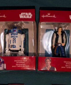 Hallmark Star Wars R2D2 & Han Solo tree ornaments