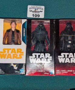 Star Wars Darth Vader & Han Solo Action Figures