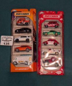 Matchbox "City Adventure II" & Christmas diecast car sets