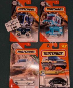Matchbox bus, Ice cream king truck & assorted model cars