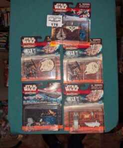 Star Wars & Star Wars: The Force Awakens micro machines