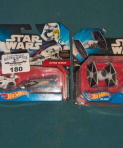 Hot Wheels: die cast Star Wars cars & Tie Fighter