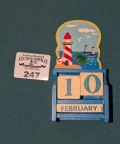 Perpetual wooden Calendar