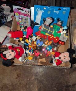 Disney Candles, Train, figures, etc
