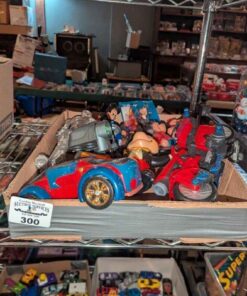 Disney, Smurf, Superman, etc Figures