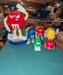 M&M figures/ Dispenser