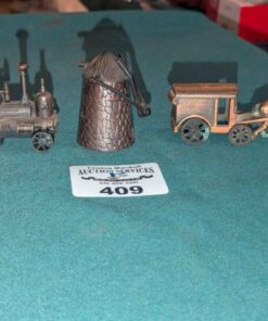 Trio of die cast pencil sharpeners