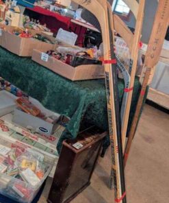 Hockey Sticks - some are signed