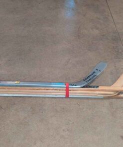 Assorted hockey Sticks - one with signature