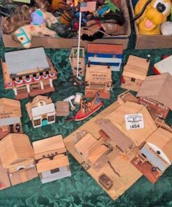 Vintage Western Town play set