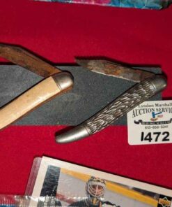 Pocket knives and sharpening stone