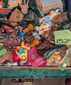 Misc. box lot of toy figures