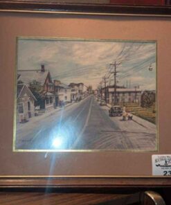 Thelma Cameron Old Iroquois Looking East Pre Seaway