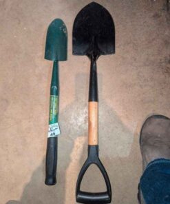 Long handled trowel & Garden spade
