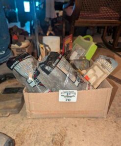 Steel wool, velcro, hardware, drill bits, etc