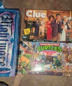 Teenage Mutant Ninja Turtles, Clue & Nightmare board games