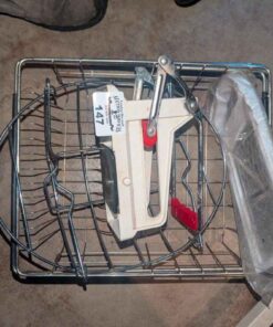 French Fry Cutter, wire racks and grater