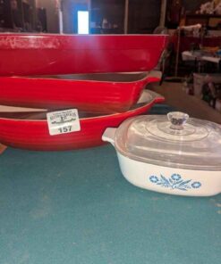 Corning ware and heavy casserole dishes