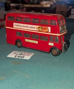 Solido double decker bus model