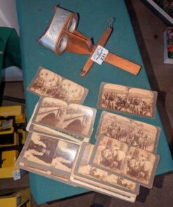 Vintage Stereoscope & slides