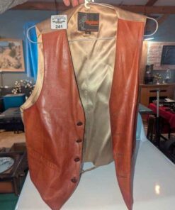 Vagabone Leather Vest size 42