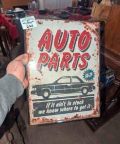 Auto parts reproduction tin