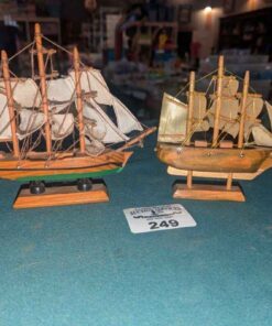 Small model replica ships