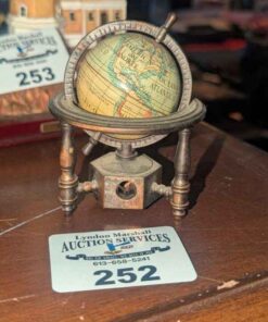Globe stand pencil sharpener