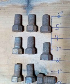 Fine thread wheel studs
