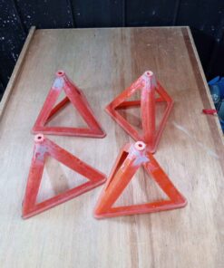 4 safety cones