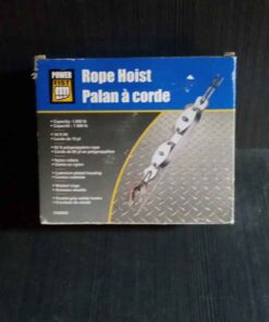 1,000 lb rope hoist