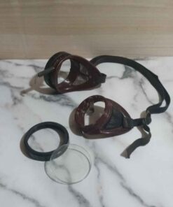 Detachable safety glasses