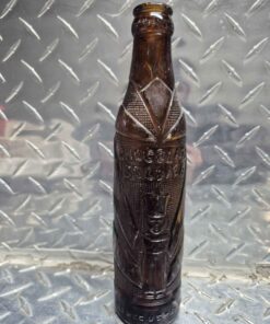 Chocolate soldier engraved bottle