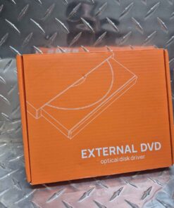 External DVD optical disc driver