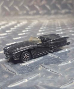 Vintage Hot Wheels black Mercedes convertible