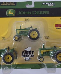 1/64 - John Deere Tractor Set - 70 / 720 / 730 - New in box (box is open)