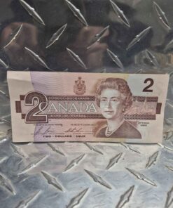 Canadian 1986 $2.00 bill
