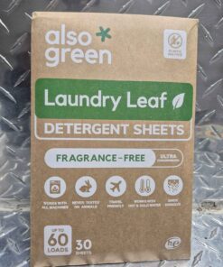 Also green laundry sheets