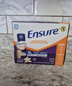 Ensure high protien vanilla flavour .... outdated as is