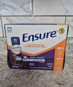 Ensure high protein chocolate flavour... outdated as is