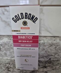 Gold bond medicated diabetics foot cream ... outdated as is